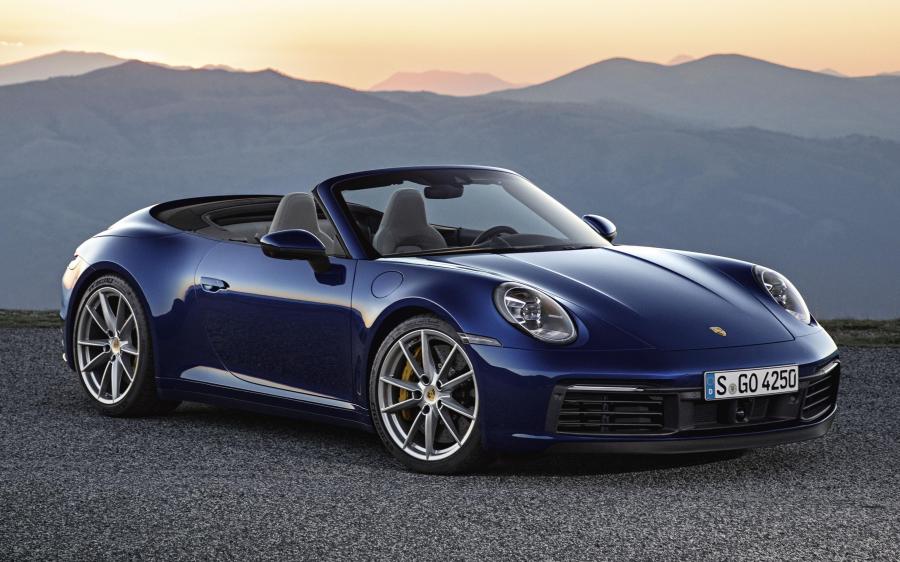 Porsche 911 Carrera 4S Cabriolet 2019 года  для рынка Всего мира и стран с правосторонним движением